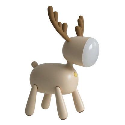 Reindeer Eye Protection Bedside Table Lamp