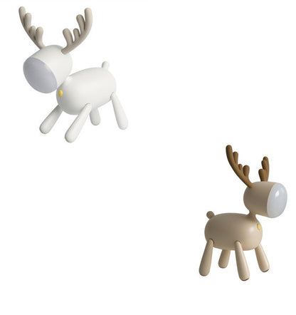 Reindeer Eye Protection Bedside Table Lamp